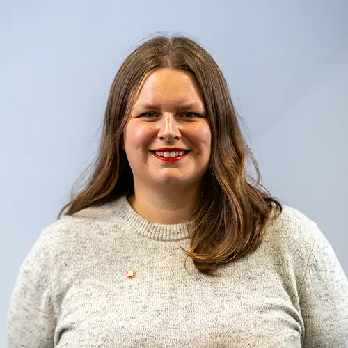 Porträtt på Hannah Kroksson